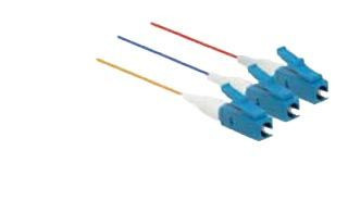 LM-020S9LCUK06 - Pigtails Kit de 6 pigtails SM 900um LC/UPC LIGHTMAX