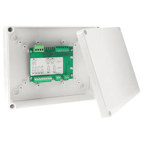 Módulo Analógico Advanced - 6 entradas supervisionadas e 2 saídas de relé - Isolador de curto-circuito integrado - Compatível com o protocolo Argus Vega - Cabo condutor até 2.5mm2 - Certificado EN54-17