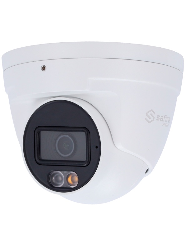 Safire Smart - Câmara Turret 4 em 1 Gama B1 com luz dual - 2 Mpx (1920x1080) , 1/3" CMOS - Lente 2.8mm | DWDR, HLC, BLC, AGC - Dual Light (IV + LED branco até 30 m) - Impermeável IP67