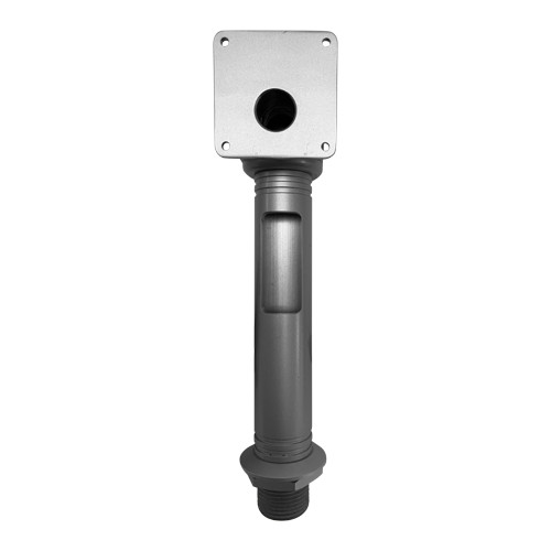 Suporte de torniquete - Específico para acessos - Compatível com FACE-TEMP - Orifícios de conexão - 214.5mm (Al) x 45mm (Lg) x 27mm (Pf) - Fabricado em Alumínio