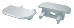 TP2192 - Topo Plastic. Branco P/Perfil TIPO Z - Quant. fornecida = 1 un