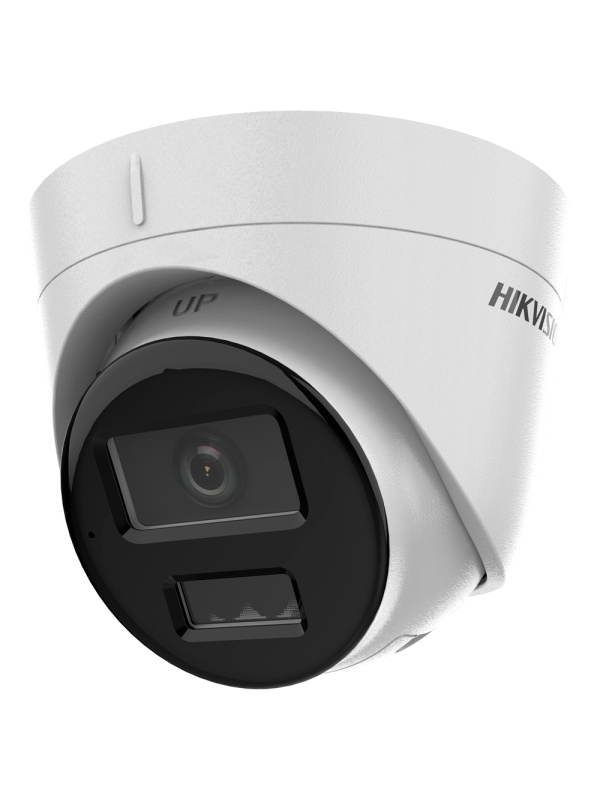 Turret Carama IP Hikvision Gama Value - Resolution 4 MP - 4 mm Lens - Hybrid Light 30 m - Detección de Movimiento 2.0 - Poe | IP67 | Integrated Microphone | WDR (120 dB)