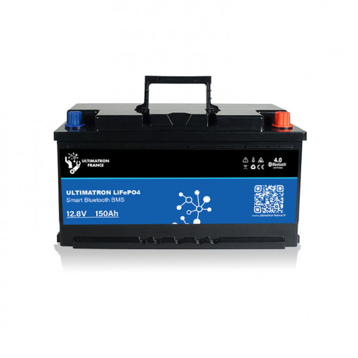 ULS-12-150H - Ultimatron 12.8V 150Ah LiFePO4 Smart BMS bateria de lítio com aquecimento Bluetooth