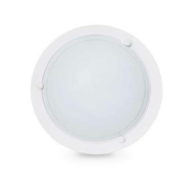 000701936 - 8433373019362Plafon redondo branco E27 20W(60W)