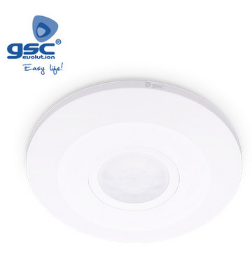 001401392 - 8433373013926Detector de movimento de superfície de teto 360º 230V LED