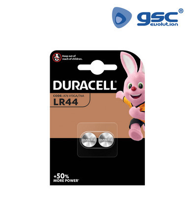 009000153 - 5000394504400 Bateria Duracell LR44 Blister 2