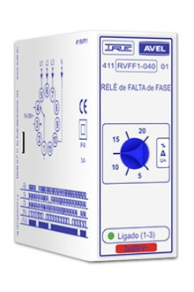134003 Relé falta de fase 411 RVFF1 - 040 400V