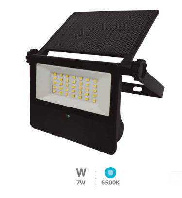202615011 - 8433373070424Projetor solar Kumira LED com sensor 7W 6500K IP65 Preto