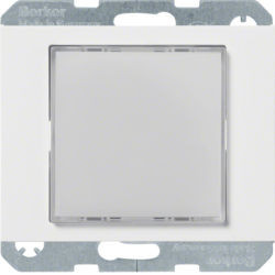 29527009 - K.1/K.5 - Sinaliz. LED verde/enc, branco HAGER EAN:4011334414537