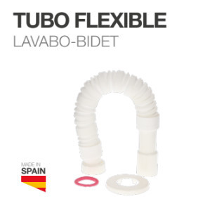 404035009 - 8433373058019 Tubo flexível 1" 1/4 - 32/40mm Branco