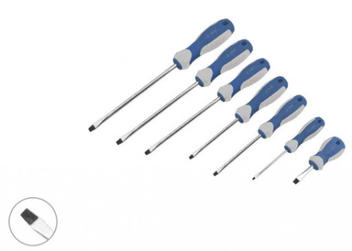 502035027 - 8433373067677Chave de fenda curta plana 6,5x25mm