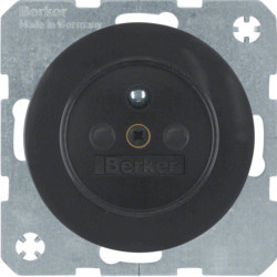 6765762045 - R.1/R.3 - tomada FR obturad., preto HAGER EAN:4011334393955