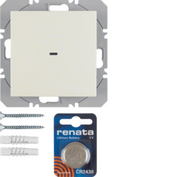 85655282 - S.1 - BP simples KNX RF, creme HAGER EAN:4011334370345