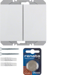 85656279 - K.1/K.5 - BP duplo KNX RF, branco HAGER EAN:4011334370741