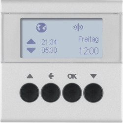 85745183 - B.7 - progr. hor. est. KNX RF, alu mate HAGER EAN:4011334375319