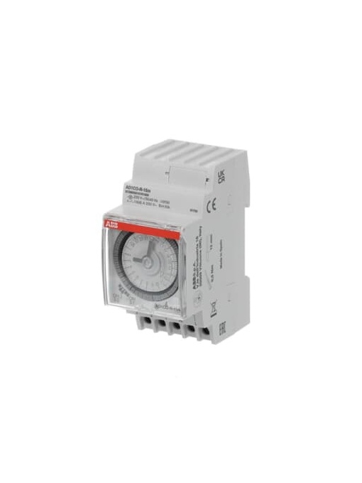 AD1CO-R-15m (15min)-Time Switch 1 Channel, 15 min w/ reserve, 2 modules