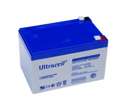 Bateria de Gel 12V 12Ah (151 x 99 x 95 mm) - Ultracell