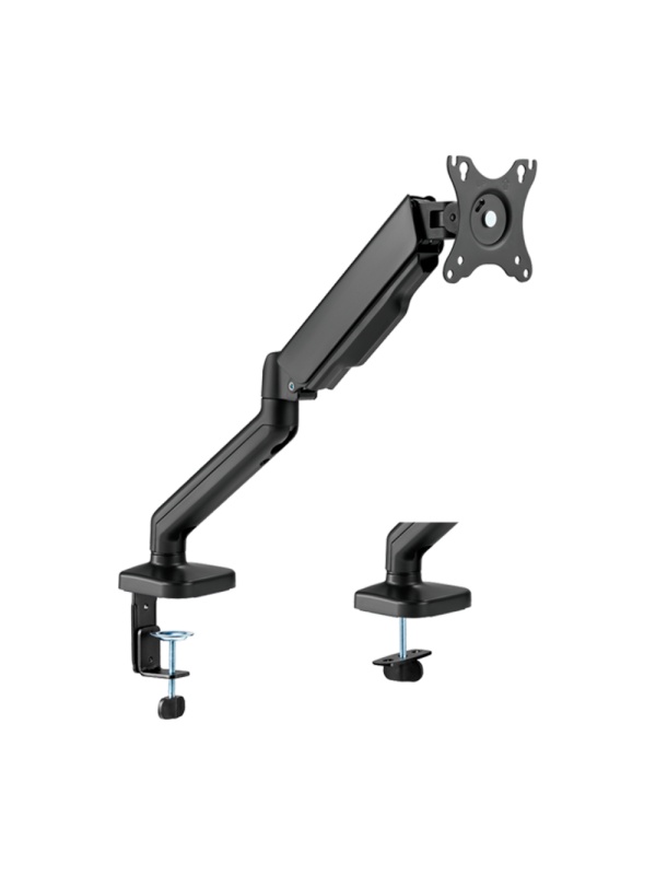 Braço para monitor - Instalação em mesa - Carga máxima 9Kg - Inclinação -90º +90º - VESA 75x75mm - VESA 100x100mm