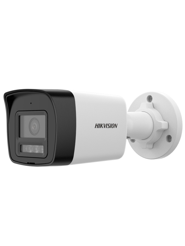 BULLET CAMERA IP HIKVISION GAMA VALUE - Resolution 4 MP - 4 mm Lens - Hybrid Light | IV 20 m | White Light 15 m - Movement detection 2.0 - Incorporated microphone | POE | IP67