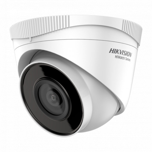 Cámara IP Turret Hikvision - 4 Megapixel (2560x1440) - Lente 2.8 mm - Soporta detección de humano y vehículo - IR LEDs alcance 30 m - WEB, Software CMS, Smartphone y NVR