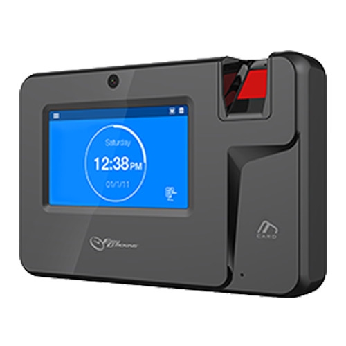 Controlo de Presença - Impressões, EM RFID e teclado - 1.000 gravações / 10.000 impressões digitais - Wi-Fi, TCP/IP, USB e Wiegand - Sensor de impressão digital óptico - Software na nuvem Easyclocking no inc
