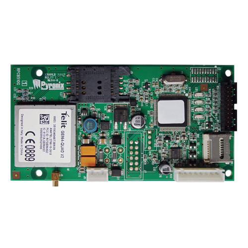 Modem GPRS - Compatível com painel PCX46/ENFORCER - PCX46 permite um modem GPRS ou LAN mais um modem RTC - ENFORCER permite unicamente um modem de comunicação