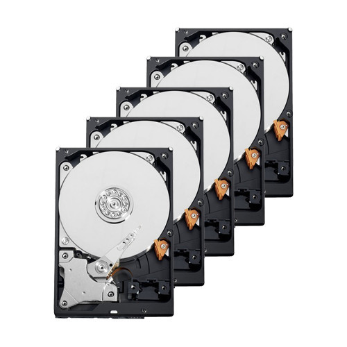 Pack de discos rígidos - 10 unidades - Western Digital - WD20PURX - 2 TB de armazenamento - Especial para CCTV