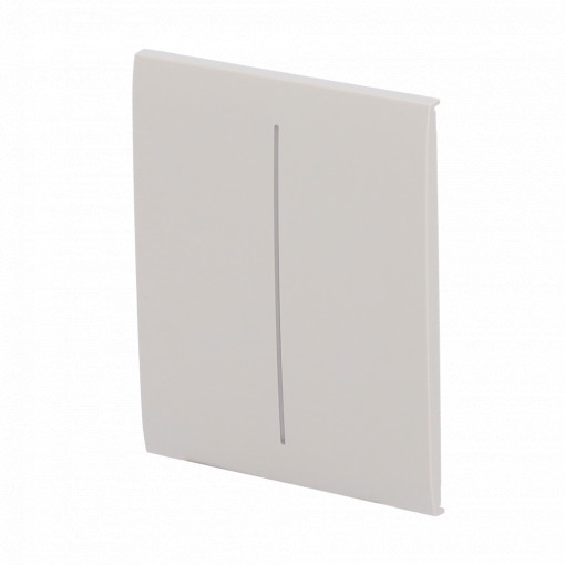 Panel táctil para interruptor de luz doble - Compatible con AJ-LIGHTCORE-2G - Retroiluminación LED - Panel táctil central sin contacto - Color ostra
