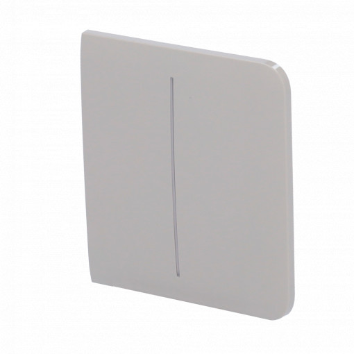 Panel táctil para interruptor de luz doble - Compatible con AJ-LIGHTCORE-2G - Retroiluminación LED - Panel táctil lateral sin contacto - Color oliva