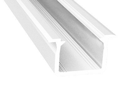 PFA2472 -Perfil alum. Linha Basic Encastre 17x12x2000mm Lac. Branco MANGANCHA - Quant. fornecida = 1 un