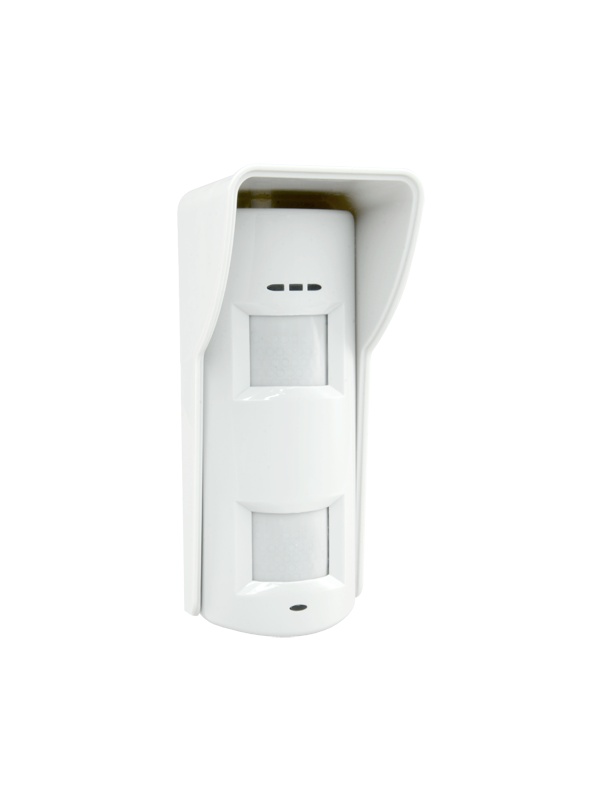 PIR TRIPLA TECHNOLOGY DETECTOR - Anti -Mascament Function - Apt for use abroad - 2 infrared, 1 microwave - detection range 10 m - certificate grade 2