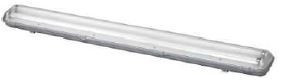 PL*258 - ARMADURA ESTANQUE ABS+PC 2X150 CM SEM BALASTRO OMNIUM ELECTRIC