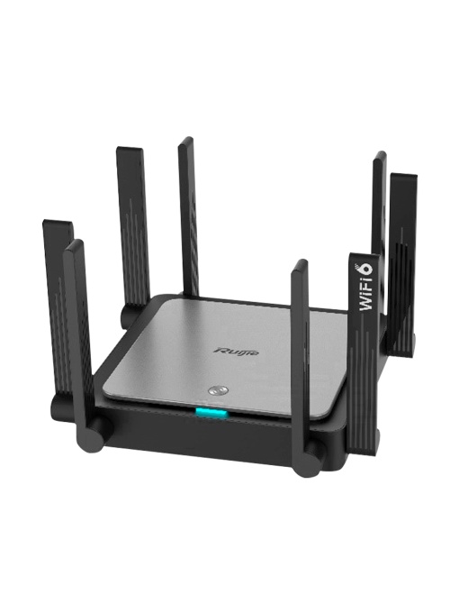 Reyee - Enrutador Gigabit Malla Wifi 6 AX3200 - 5 Puertas RJ45 10/100/1000 Mbps - 802.11ax 4x4 e banda par 2,4 e 5 GHz - Pequeño escritorio / Hogar oficina