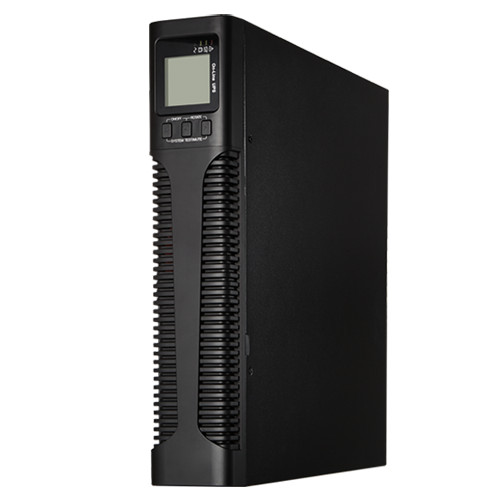 SAI online para instalação em rack ou torre - Potencia 1000VA/900W - 2 saídas SAI/UPS protegidas - Tempo de recarga 4h 90% - Hot swappable - 2 baterias de chumbo-ácido seladas