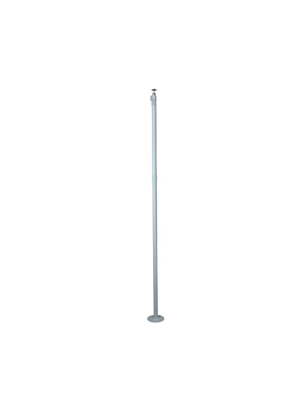 Suporte para câmara - Extensivel 1050~2000 mm - Rótula Rotação 360º - Secção oca para passagem de cabos - Diâmetro da base 112 mm