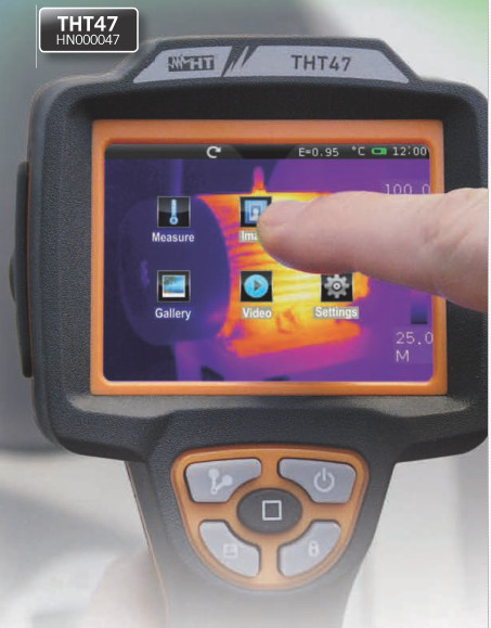 THT47 - HN000047 - Infrared camera with 160x120 pxl ht Italy touch screen