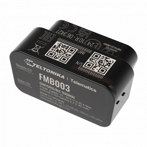 Tracker Plug &amp; Play para vehículos - Instalación OBD - 2G y BLE 4.0 - Posicionamiento por GNSS - Nano-SIM | Micro-USB - Batería integrada