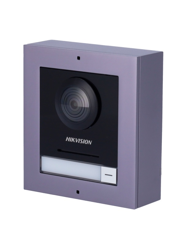 Videoporteiro IP - Câmara 2 Mpx - Áudio bidireccional - Aplicação móvel através do monitor - Apto para exterior IP65 - Montagem de superfície modular (incluída)