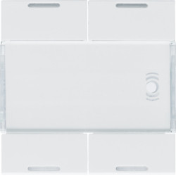 WXE314B - Tecla x4 gallery KNX com LED, branco HAGER EAN:3250618500202