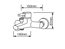 003702432 - 8433373024328 Misturador para casa de banho Victoria Series