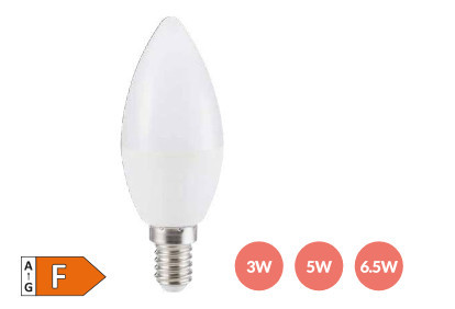 200695016 - 8433373056534 Candeeiro de vela LED 5W E14 4200K