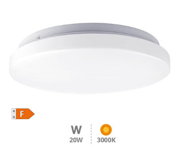 203605044 - 8433373056466Elda 20W 3000K candeeiro de tecto LED