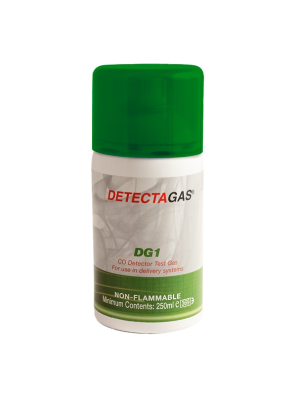 Aerossol de teste do detetor de CO - 250 ml - Compatível com a maioria das varas de teste - Resposta rápida com uma pequena quantidade de pulverização - Não inflamável