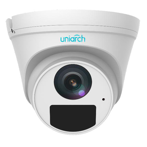 Camera IP 5 Megapixel - Gama Uniarch - 1/3 "Progressive Scan CMOS - 2.8 mm Lens - IR LEDs Range 30 m - Interfaz Web, CMS, Smartphone and NVR