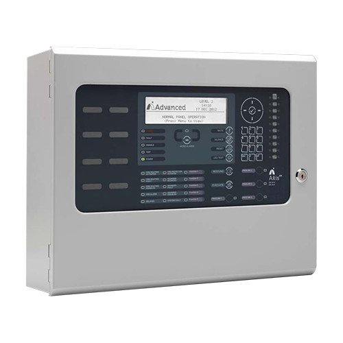Central analógica Advanced de 2 laços - Até 240 dispositivos por laço - Protocolo de Argus (compatível com Hochiki e Apollo) - Ecrã LCD personalizável - Certificados EN54-2, EN54-4, EN54-13 e Parte 2 e 4 por FM Approvals