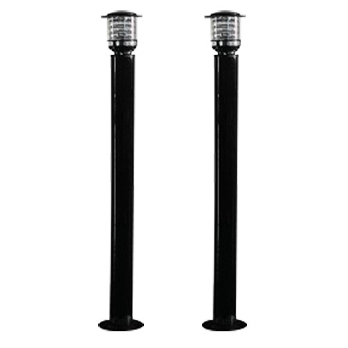 Detector de barreira por infravermelhos - Cablado | 10 feixe de luz - Alcance máx. de detecção 100 m - Instalação simples com LED e buzina - Unico sentido para cada torre - Saída de relé NC/NO | Alimentação 12~18VDC