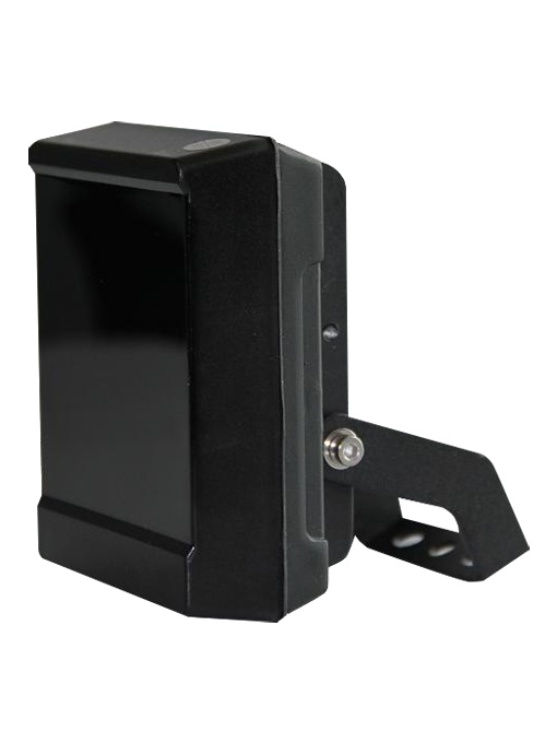 Enfocar infrarrojo de rango 50m - Iluminación poner LED de 850 nM - 6 lámparas LED cerámica Smt - Apertura do haz 60° - Activado poner célula fotoeléctrica - Intensidad e límite ajustable