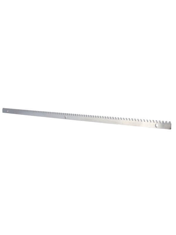 Estante a automatización - Engranaje de pendiente M4 - Dimensiones: 1000 (Lg) x 30 (Al) x 10 (Pf) mm - Fabricado em acero inoxidable - Compatible con GATEOPENER-BL360ENC