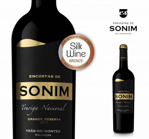 Garrafa Vinho tinto DOC 75cl Grande reserva 75cl Touriga Nacional Encostas de Sonim