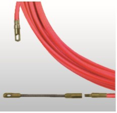 GUIA STAR CABO GUIA CORDÃO DE AÇO-REC.NYLON PUN. PERMUTÁVEL 4 M/M 10Mt.